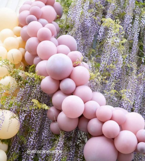 Balony lateksowe Różowe, Decorator Pastelowe Antique Pink, 35cm, 50 szt. Amscan / Anagram Balony lateksowe Różowe, Decorator Pastelowe Antique Pink, 35cm, 50 szt. Amscan / Anagram