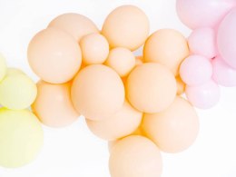 Balony lateksowe Strong, Brzoskwiniowe, Pastel Light Peach, 12cm, 100 szt. Partydeco