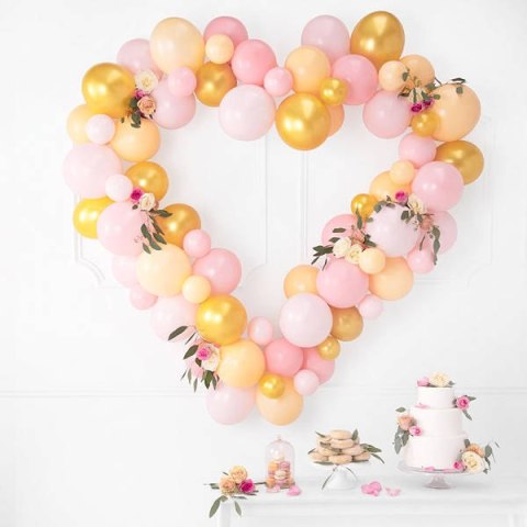 Balony lateksowe Strong, Brzoskwiniowe, Pastel Light Peach, 12cm, 100 szt. Partydeco Balony lateksowe Strong, Brzoskwiniowe, Pastel Light Peach, 12cm, 100 szt. Partydeco