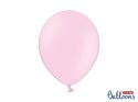 Balony lateksowe Strong, Różowe, Pastel Baby Pink, 30cm, 100szt. Partydeco