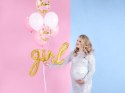 Balony lateksowe Strong, Różowe, Pastel Baby Pink, 30cm, 100szt. Partydeco
