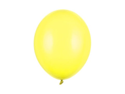 Balony lateksowe Strong , Żółte, Pastel Lemon Zest, 30cm, 50 szt Partydeco Balony lateksowe Strong , Żółte, Pastel Lemon Zest, 30cm, 50 szt Partydeco