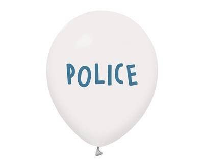 Balony lateksowe policja 5 szt 30 cm Godan Balony lateksowe policja 5 szt 30 cm Godan