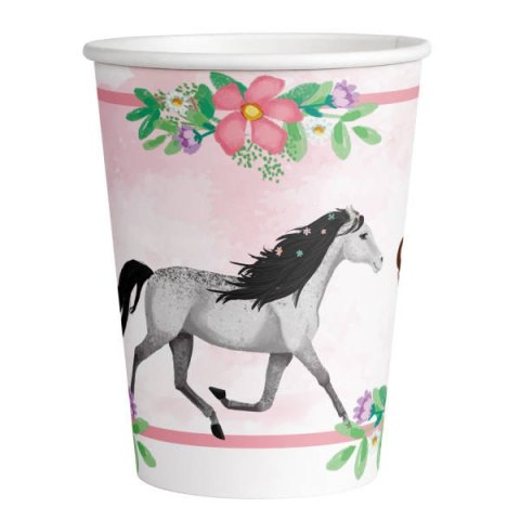 Kubeczki Piękne Konie, 250ml, 8 szt. Amscan / Anagram Kubeczki Piękne Konie, 250ml, 8 szt. Amscan / Anagram