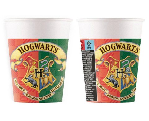 Kubeczki papierowe Harry Potter - 200ml 8 szt. Procos Kubeczki papierowe Harry Potter - 200ml 8 szt. Procos