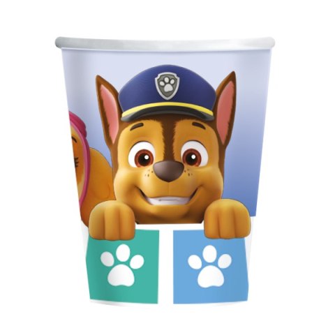 Kubeczki urodzinowe Psi Patrol, 8 szt. 250 ml Amscan / Anagram Kubeczki urodzinowe Psi Patrol, 8 szt. 250 ml Amscan / Anagram