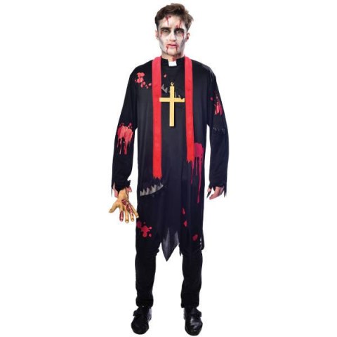 Strój, Kostium przebranie Zombie ksiądz L Amscan / Anagram Strój, Kostium przebranie Zombie ksiądz L Amscan / Anagram