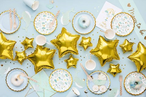 Talerzyki Wieloryby, 18 cm, (1 op. / 6 szt.) Partydeco Talerzyki Wieloryby, 18 cm, (1 op. / 6 szt.) Partydeco