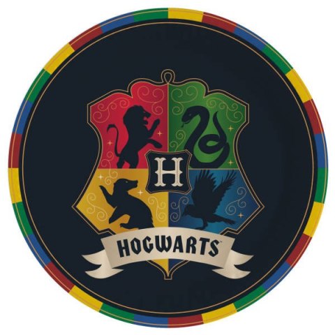 Talerzyki papierowe Harry Potter 23 cm, 8 szt. Amscan / Anagram Talerzyki papierowe Harry Potter 23 cm, 8 szt. Amscan / Anagram