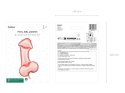 Balon foliowy Penis, na Panieński Kawalerski, Rose Gold 112cm Partydeco