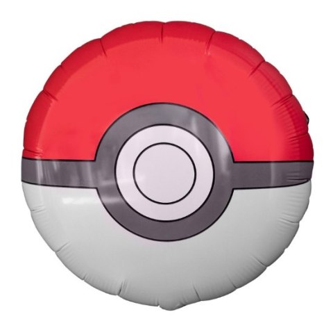 Balon foliowy Pokebal Pokemon, 50 cm Amscan / Anagram Balon foliowy Pokebal Pokemon, 50 cm Amscan / Anagram