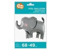 Balon foliowy Słoń, 68x49cm Godan
