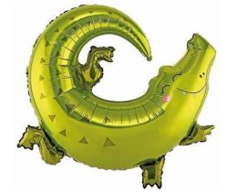 Balon foliowy krokodyl, 80cm x 71cm Godan