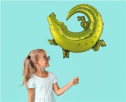 Balon foliowy krokodyl, 80cm x 71cm Godan