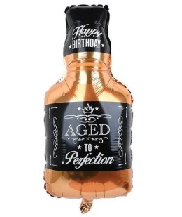 Balon foliowy urodzinowy, Butelka Whisky, 43x76cm VivaParty