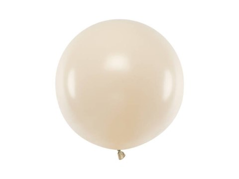 Balon lateksowy Gigant, Beżowy, Pastel Alabaster/ Nude, 60cm, 1 szt. Partydeco Balon lateksowy Gigant, Beżowy, Pastel Alabaster/ Nude, 60cm, 1 szt. Partydeco