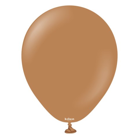 Balony lateksowe Caramel Brown, brązowe 13cm, 100 szt. Kalisan Balony lateksowe Caramel Brown, brązowe 13cm, 100 szt. Kalisan