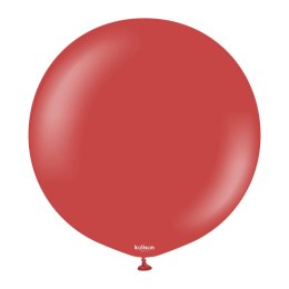 Balony lateksowe Deep Red, czerwony 45 cm, 25 szt. Kalisan