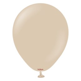 Balony lateksowe Hazelnut, beżowy 45 cm, 25 szt. Kalisan