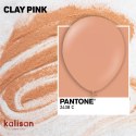 Balony lateksowe Kalisan Clay Pink, różowy 30 cm, 100 szt. Kalisan