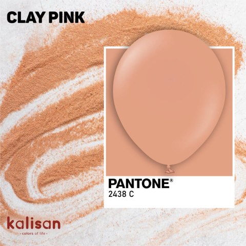 Balony lateksowe Kalisan Clay Pink, różowy 30 cm, 100 szt. Kalisan Balony lateksowe Kalisan Clay Pink, różowy 30 cm, 100 szt. Kalisan