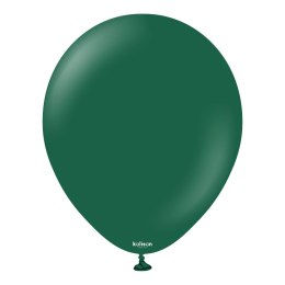 Balony lateksowe Kalisan Dark Green, c. zielony 30cm, 100 szt. Kalisan
