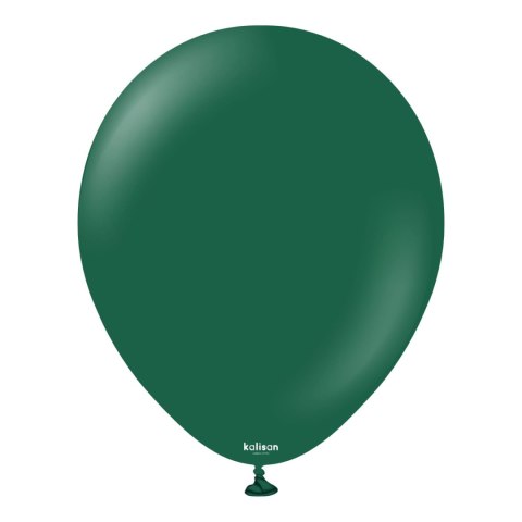 Balony lateksowe Kalisan Dark Green, c. zielony 30cm, 100 szt. Kalisan Balony lateksowe Kalisan Dark Green, c. zielony 30cm, 100 szt. Kalisan