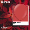 Balony lateksowe Kalisan Deep Red, czerwony 30 cm, 100 szt. Kalisan