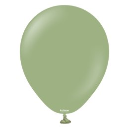 Balony lateksowe Kalisan Eucalyptus, zielony 30 cm, 100 szt. Kalisan