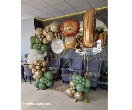 Balony lateksowe Kalisan Eucalyptus, zielony 30 cm, 100 szt. Kalisan