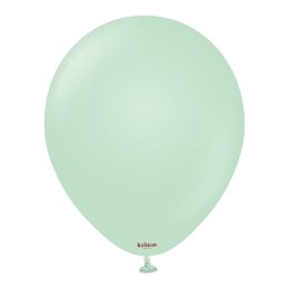 Balony lateksowe Kalisan Macaron Green, zielony, 30 cm, 100 szt. Kalisan