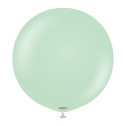 Balony lateksowe Kalisan Macaron Green, zielony, 45 cm, 1 szt. Kalisan