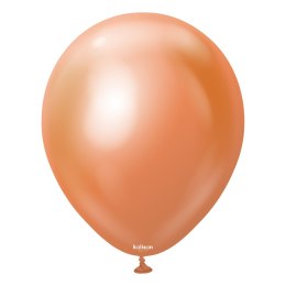 Balony lateksowe Kalisan Mirror Copper, pomarańczowy, 30 cm, 50 szt. Kalisan