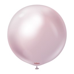 Balony lateksowe Kalisan Mirror Pink Gold, różowy, 45 cm, 1 szt. Kalisan