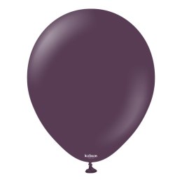 Balony lateksowe Kalisan Plum, fioletowy 30 cm, 100 szt. Kalisan