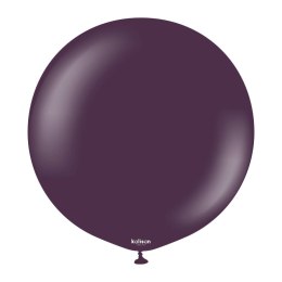 Balony lateksowe Kalisan Plum, fioletowy 45 cm, 25 szt. Kalisan