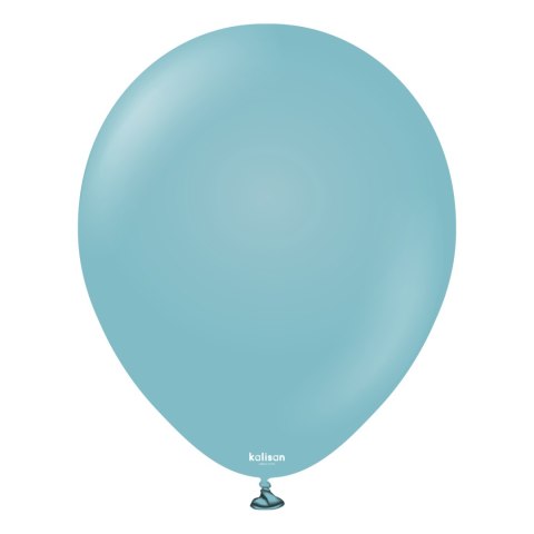 Balony lateksowe Kalisan Retro Blue Glass niebieski 30 cm, 100 szt. Kalisan Balony lateksowe Kalisan Retro Blue Glass niebieski 30 cm, 100 szt. Kalisan