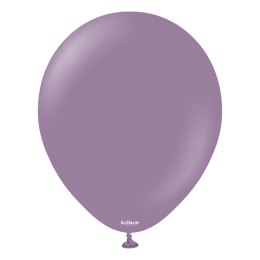 Balony lateksowe Kalisan Retro Lavender, fioletowy, 30 cm, 100 szt. Kalisan