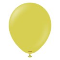 Balony lateksowe Kalisan Retro Olive, zielony, 30 cm, 100 szt. Kalisan
