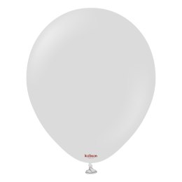 Balony lateksowe Kalisan Retro Smoke, szary, 30 cm, 100 szt. Kalisan