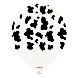 Balony lateksowe Kalisan Safari Cow, krowa, 30 cm, 25 szt. Kalisan