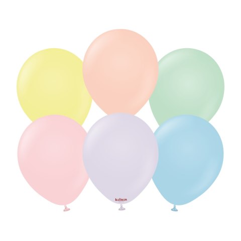Balony lateksowe Macaron Mix, 30 cm, 100 szt. Kalisan Balony lateksowe Macaron Mix, 30 cm, 100 szt. Kalisan