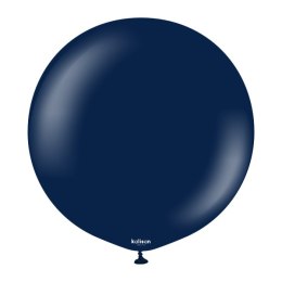 Balony lateksowe Navy, granat 60 cm, 2 szt. Kalisan