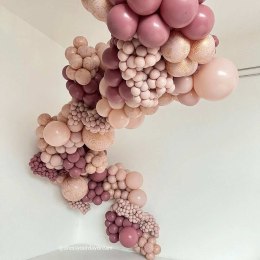 Balony lateksowe Pink Blush, różowy 13 cm, 100 szt. Kalisan