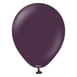 Balony lateksowe Plum, fioletowy 13 cm, 100 szt. Kalisan