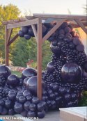 Balony lateksowe Plum, fioletowy 45 cm, 1 szt. Kalisan