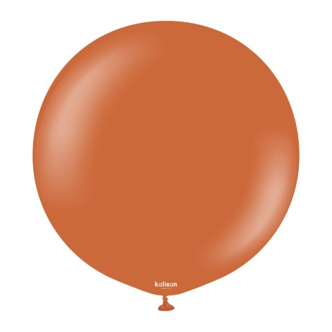 Balony lateksowe Retro Rust Orange, 45 cm, 1 szt. Kalisan Balony lateksowe Retro Rust Orange, 45 cm, 1 szt. Kalisan