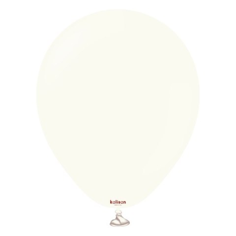 Balony lateksowe Retro White, 45 cm, 25 szt. Kalisan Balony lateksowe Retro White, 45 cm, 25 szt. Kalisan