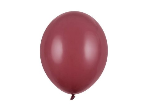 Balony lateksowe Strong, Bordowe, Pastel Prune, 12cm, 100 szt. Partydeco Balony lateksowe Strong, Bordowe, Pastel Prune, 12cm, 100 szt. Partydeco