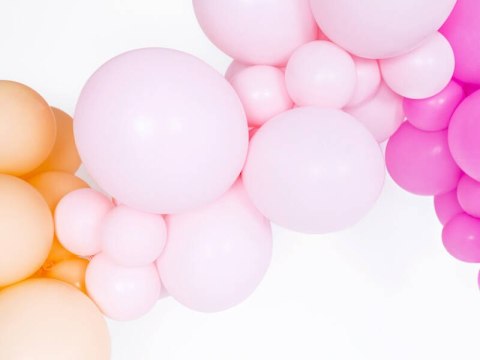 Balony lateksowe Strong Różowe, Pastel Pale Pink, 12cm, 100 szt. Partydeco Balony lateksowe Strong Różowe, Pastel Pale Pink, 12cm, 100 szt. Partydeco